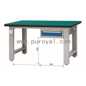 重型工作臺(tái)帶單抽(40mm復(fù)合臺(tái)面)，E-XTG2175+XB10-1TG(B)